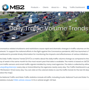mdot traffic volumes